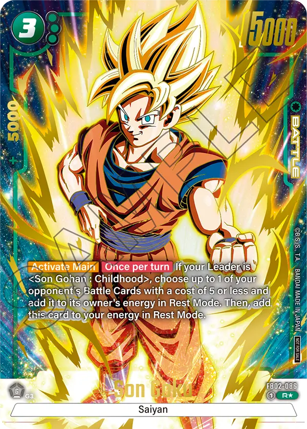 FB02-086 Son Goku