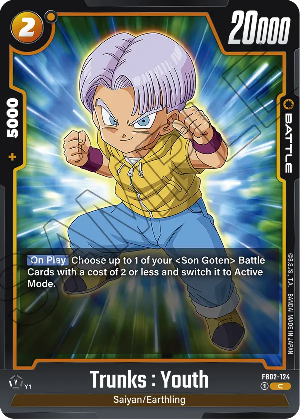 FB02-124 Trunks : Youth