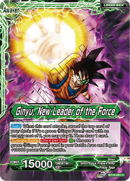 Ginyu, New Leader of the Force