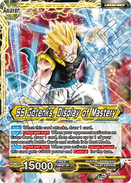 SS Gotenks, Display of Mastery