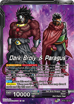 Dark Broly & Paragus