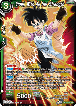 Videl, With All Her Strength