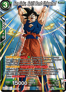 Son Goku, Spirit Bomb Unleashed