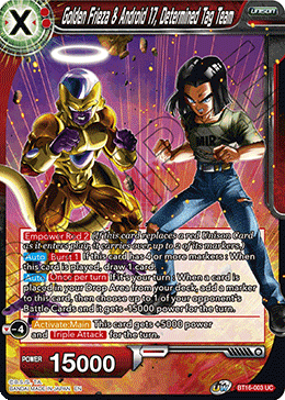 Golden Frieza & Android 17, Determined Tag Team