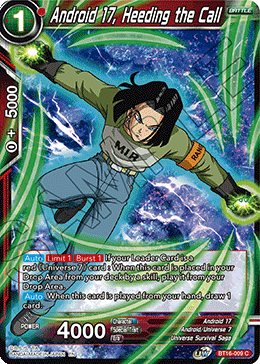Android 17, Heeding the Call