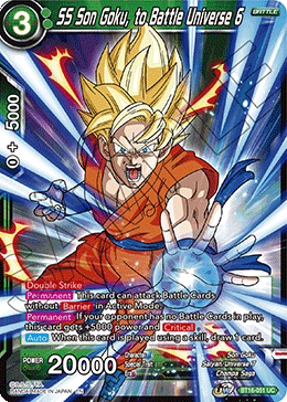 SS Son Goku, to Battle Universe 6