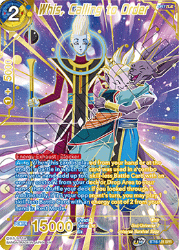 Whis, Calling to Order