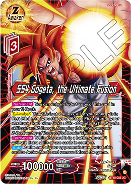 SS4 Gogeta, the Ultimate Fusion