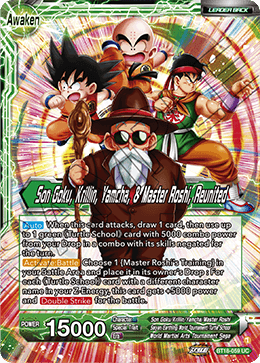Son Goku, Krillin, Yamcha, & Master Roshi, Reunited