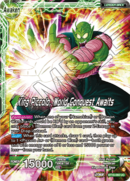King Piccolo, World Conquest Awaits