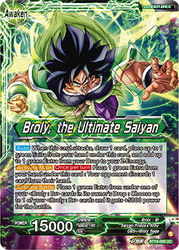 Broly, the Ultimate Saiyan