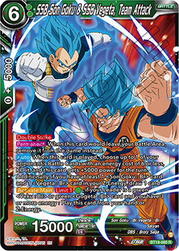 SSB Son Goku & SSB Vegeta, Team Attack