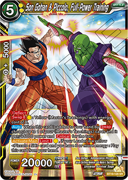 Son Gohan & Piccolo, Full-Power Training