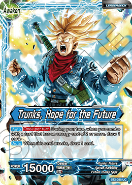 Trunks, Hope for the Future