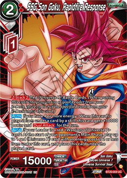 SSG Son Goku, Rapidfire Response
