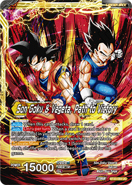 Son Goku & Vegeta, Path to Victory