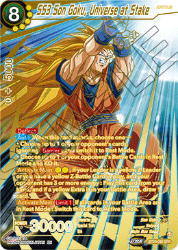 SS3 Son Goku, Universe at Stake