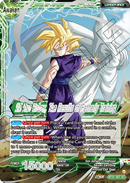 SS Son Gohan, The Results of Fatherly Training