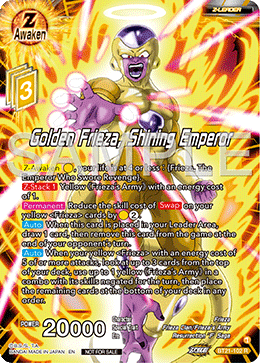 Golden Frieza, Shining Emperor