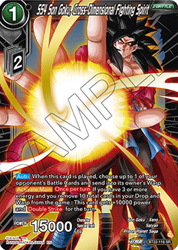 SS4 Son Goku, Cross-Dimensional Fighting Spirit
