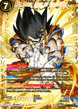 Son Goku, Apex of the Origin