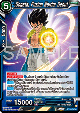 Gogeta, Fusion Warrior Debut