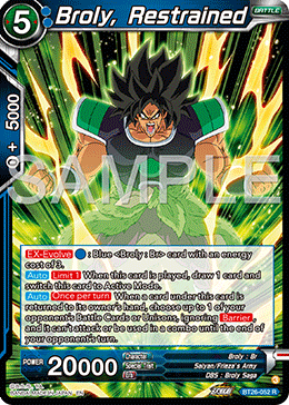 Broly, Restrained