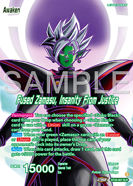 Fused Zamasu, Insanity From Justice