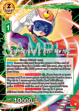 Great Saiyaman 2, Fresh New Hero