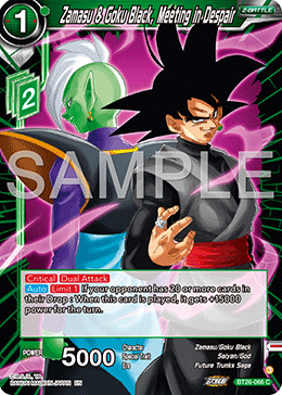 Zamasu & Goku Black, Meeting in Despair