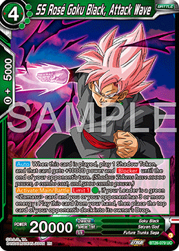 SS Rosé Goku Black, Attack Wave