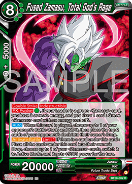 Fused Zamasu, Total God's Rage