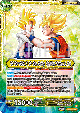 SS Son Goku & SS Son Gohan, Battling Father & Son