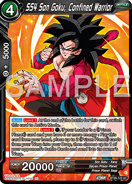 SS4 Son Goku, Confined Warrior