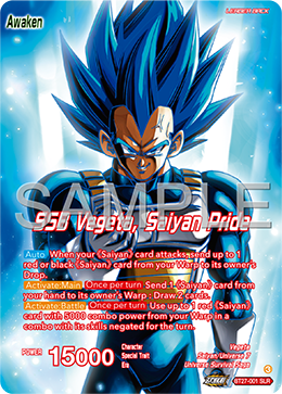 SSB Vegeta, Saiyan Pride