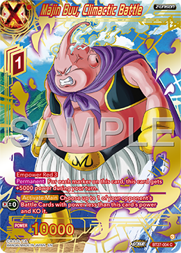 Majin Buu, Climactic Battle