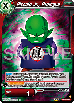 Piccolo Jr., Prologue