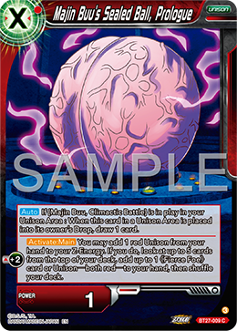 Majin Buu's Sealed Ball, Prologue