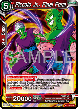 Piccolo Jr., Final Form