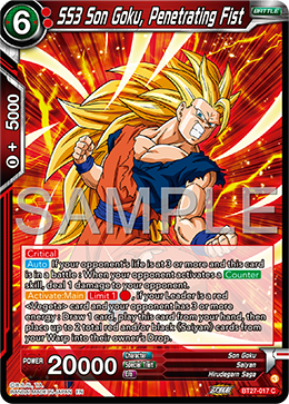 SS3 Son Goku, Penetrating Fist