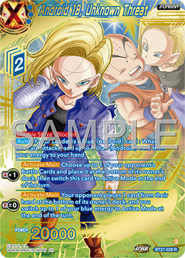 Android 18, Unknown Threat