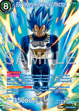 SSB Vegeta, Power of Conviction