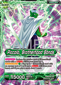 Piccolo, Brotherhood Bonds