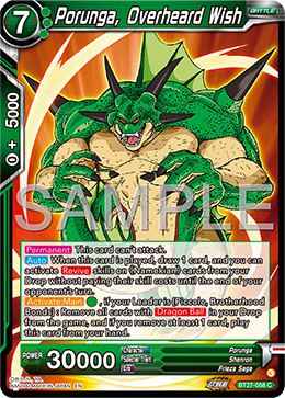 Porunga, Overheard Wish