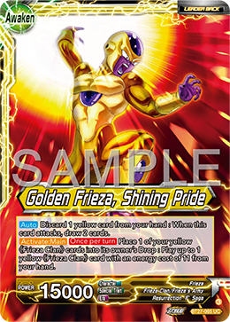 Golden Frieza, Shining Pride