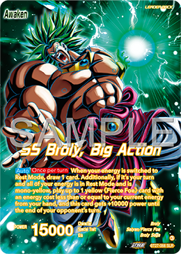 SS Broly, Big Action