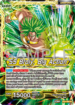 SS Broly, Big Action