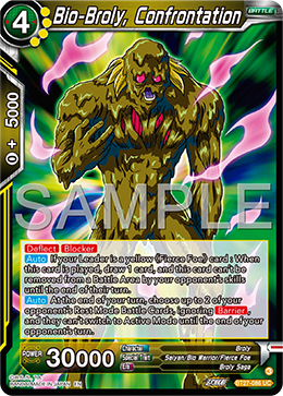 Bio-Broly, Confrontation