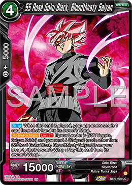 SS Rosé Goku Black, Bloodthirsty Saiyan