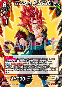 SS4 Gogeta, Bold Arrival